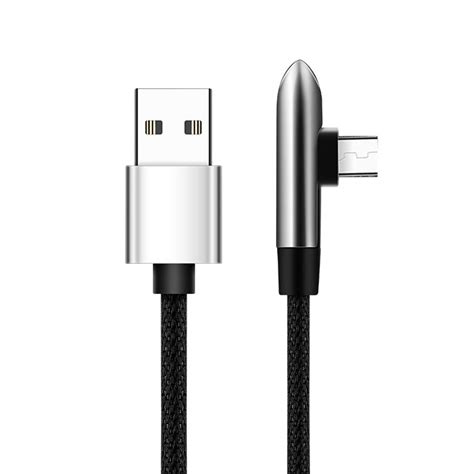 Android Charging Cable Ahagut 12m Zinc Alloy Elbow Android Interface