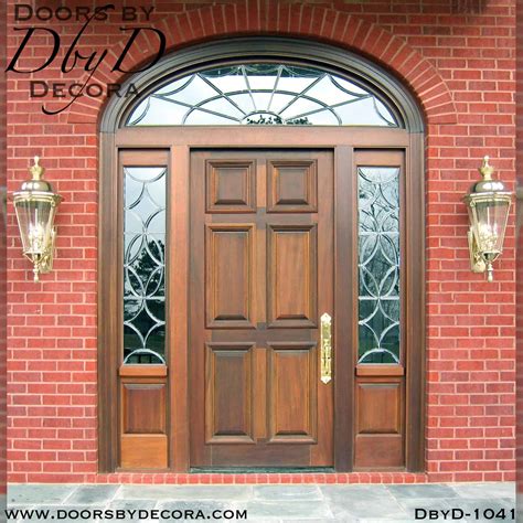 Custom Estate Mahogany Wood Entry Solid Wood Door Doors By Decora