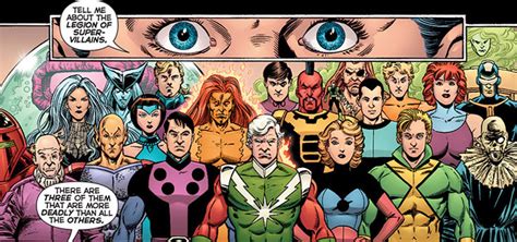 The Legion Of Super Villains Legion Of Super Heroes