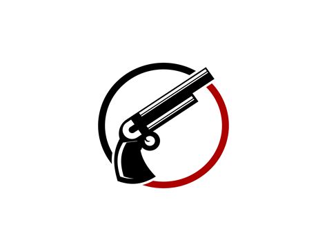 Guns Logo Template Graphic By Meisuseno Creative Fabrica