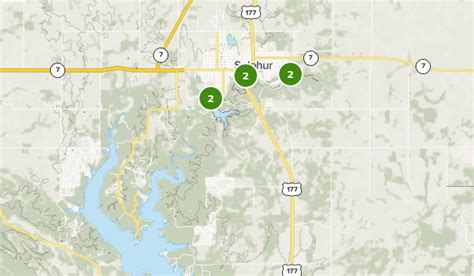 Best Walking Trails In Chickasaw National Recreation Area Alltrails
