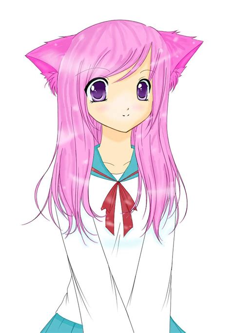 Anime Cat Girl Drawing Anime Cat Girl By Littlemzrainbowz Manga Anime Digital Media Drawings