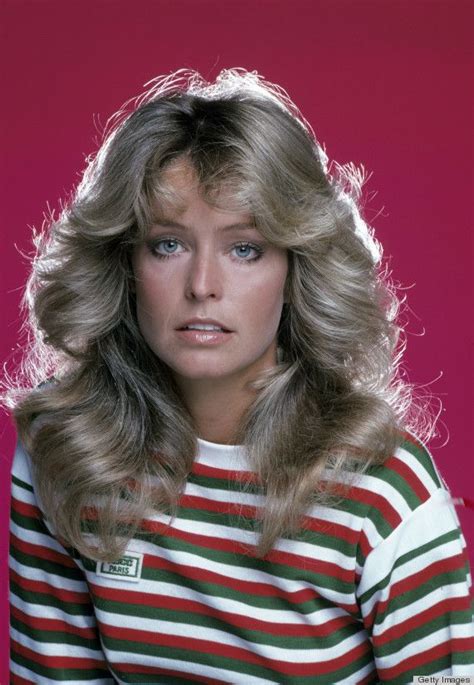 It's a look that you can easily get by using rollers around. 16 best farrah fawcett images on Pinterest | Farrah fawcett, Angels and Beautiful women