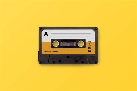 cassette tape mockup