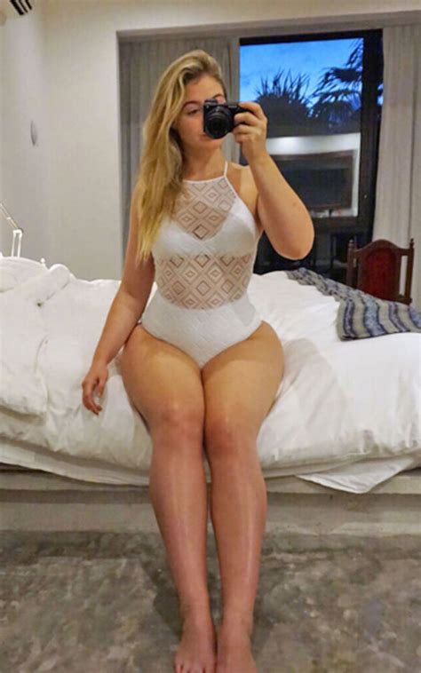 Iskra Lawrence Dares To Bare As She Strips Down To Lingerie For