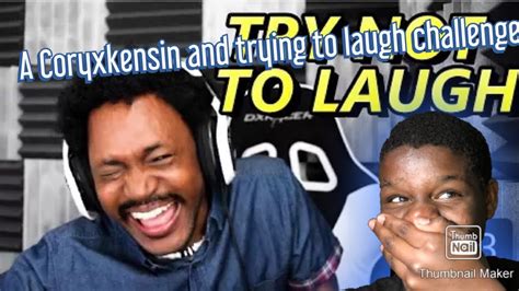 Doing A Reaction To Coryxkenshin Funny Videotry Not To Laugh Youtube