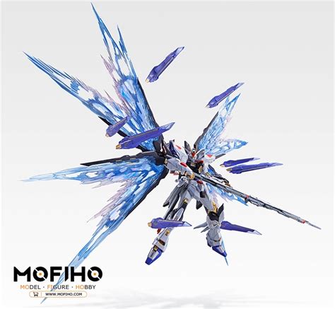 Mc Strike Freedom Gundam Soul Blue Ver With Wings Of Light Zgmf X A