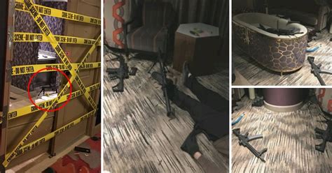 Las Vegas Shootings Pictures From Inside Stephen Paddocks Hotel Room Show His Deadly Arsenal