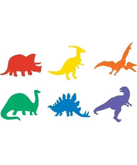 Ec Dinosaur Stencil Set Set Of 6 Craft4kids Australia