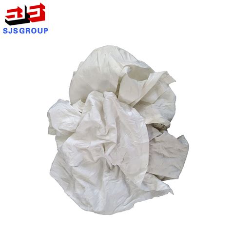 Pure White 4050cm 100kgbale Industrial Cleaning Rags
