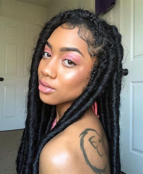 Want To Switch Up Your Hairstyle Bohemian Goddess Faux Locs Are An