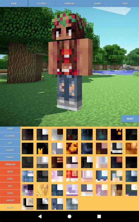 Custom Skin Editor Minecraft для Андроид скачать Apk
