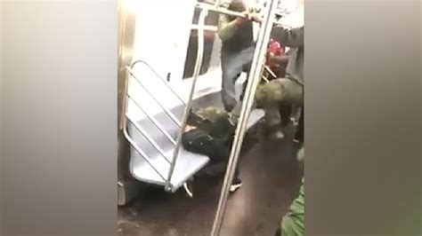 Brutal 2 Train Beat Down In The Bronx Caught On Video