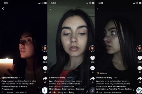 On Tiktok Point Of View Or Pov Videos See Social Media Stars