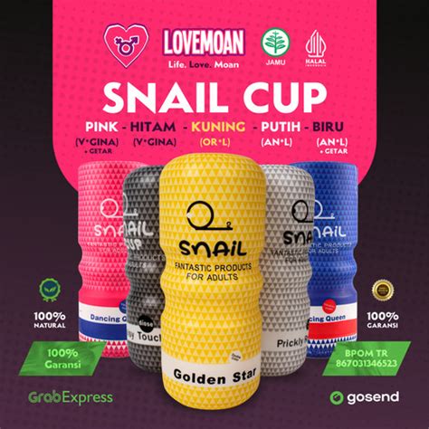 promo sex toys snail cup electric getar pelumas berhubungan wanita pria asli yellow kota