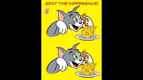 Jojo World Spot The Difference 2020 Tom And Jerry Cartoon Youtube
