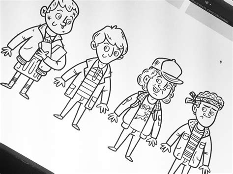 For you, we've got a list of free printable stranger things coloring pages for you. Stranger Things Coloring Pages Idea - Whitesbelfast