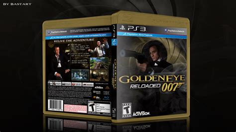 007 Goldeneye Reloaded Playstation 3 Box Art Cover By Bastart