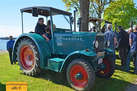 Hanomag Traktor beim Oldtimertreffen in Langenargen
