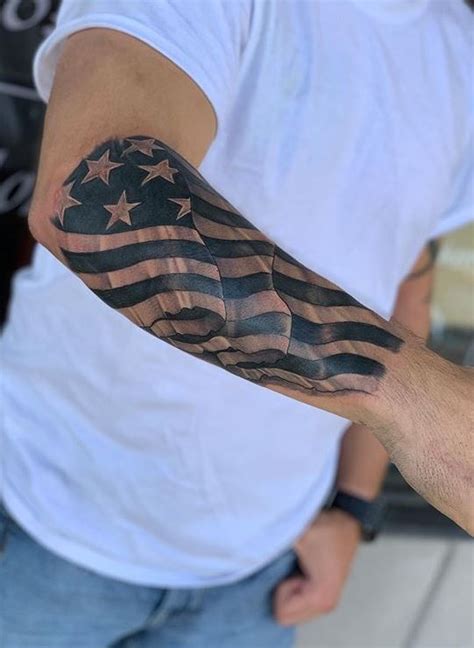 American Flag Forearm Tattoo Forearm Tattoo Design Tattoos Picture
