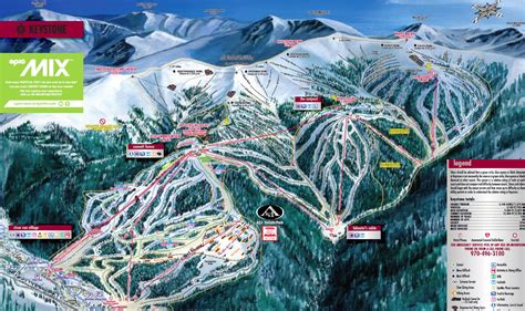 Keystone Colorado Trail Map Colorado Skiing Keystone Resort Best