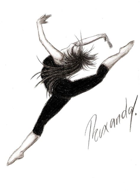 Contemporary Dance By Maripossa17 On Deviantart Dancing Drawings