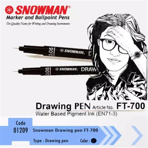 Review snowman calligraphy size 0 1 snowman drawing pen for. SNOWMAN DRAWING PEN FT 700 0.05 0.1 0.2 0.3 0.4 0.5 0.6 0 ...