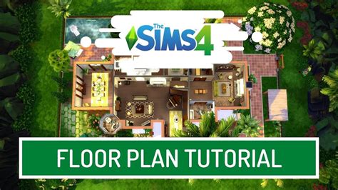 The Sims 4 Floor Plan Tutorial Youtube