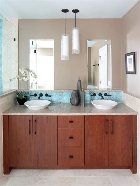 Replacing the vanity mirror and light in a bathroom is an easy improvement. Vanity Lighting | HGTV