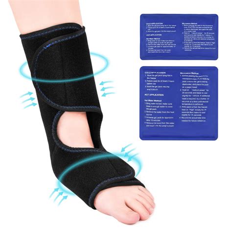 Buy Tutmyrea Foot And Ankle Ice Pack Wrap Reusable Cold Compress With 2
