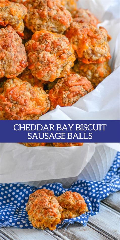 Cheddar Bay Biscuit Sausage Balls Sons R Us Sausage Balls