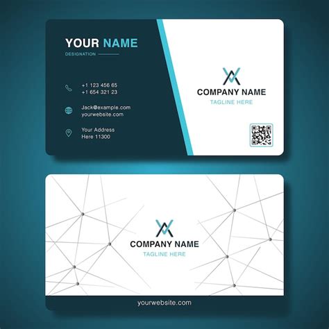 Premium Vector Professional And Beautiful Business Card Design Template