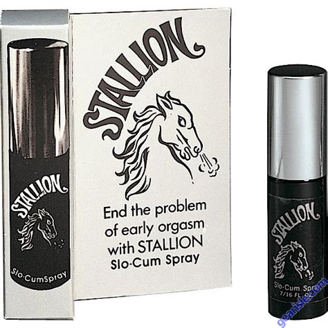 Stallion Slo Cum Delay Spray For Men 716 Fl Oz