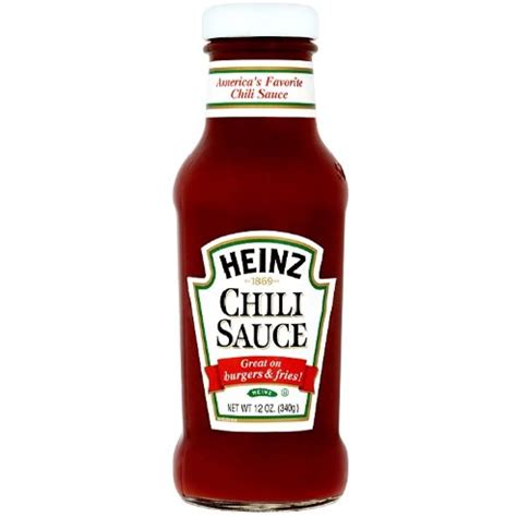 Heinz Chili Sauce 12oz Pack Of 3