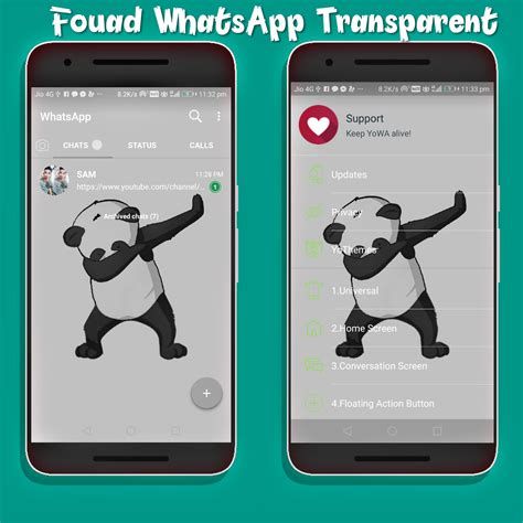 The only requirement is that the other people must have the app installed on their own device. Fouad WhatsApp v7.40 Transparent Edition Latest Version ...