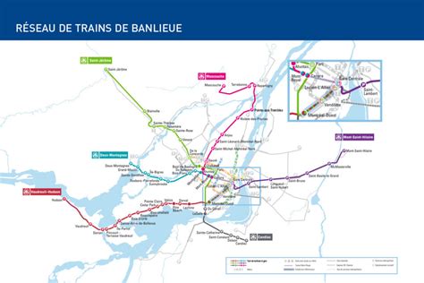 Transit Maps Submission Official Map Montreal Commuter Rail Map 2018