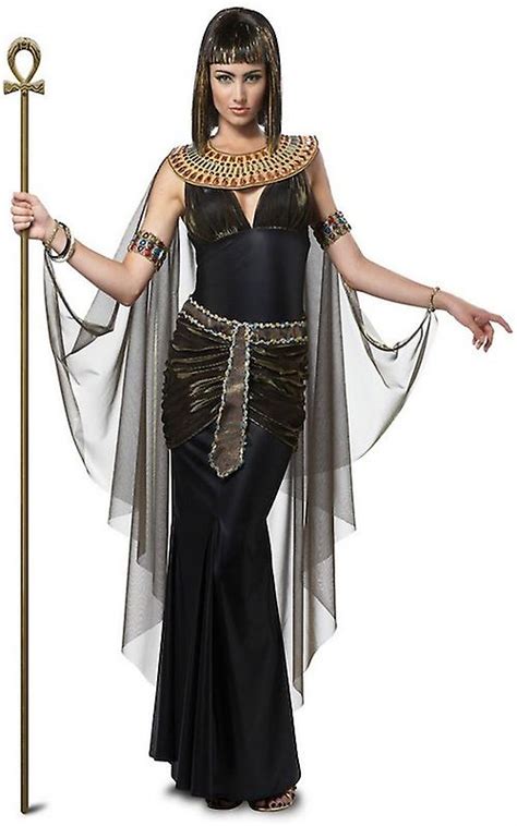 Cleopatra Queen Of Egypt Nile Black Egyptian Goddess Women Costume