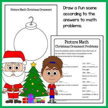 Free 3rd grade math worksheets. Christmas Math Puzzles - 3rd Grade Common Core by Yvonne Crawford