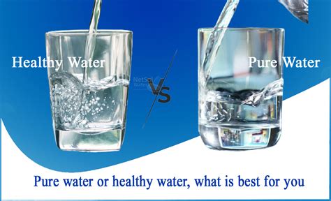 What Is Best For You Pure Water Or Healthy Water Netsol Water