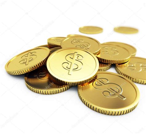 Gold Coins — Stock Photo © 3dfoto 4132414