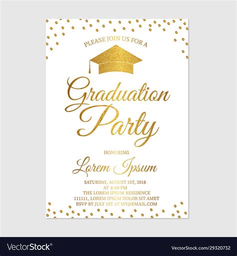 Graduation Invitation Photo Card Trendy Graduation Invitation