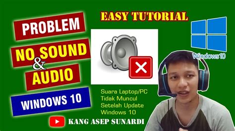 How To Fix No Sound And Audio Problems On Windows 10 After Update Youtube