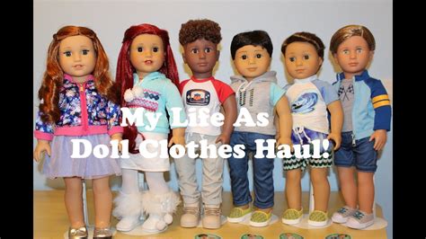 My Life As Huge Doll Clothes Haul Youtube