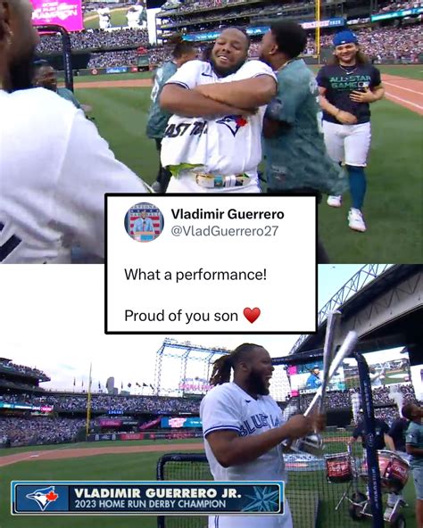 Bleacher Report on Twitter: "Vlad Guerrero Jr. follows in his father's
