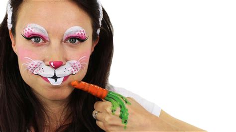 See more ideas about bunny face, bunny, easter crafts. Easter Bunny Face Painting Tutorial - YouTube