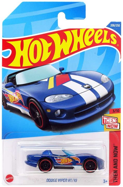 Hot Wheels Then And Now Dodge Viper Rt10 Diecast Car