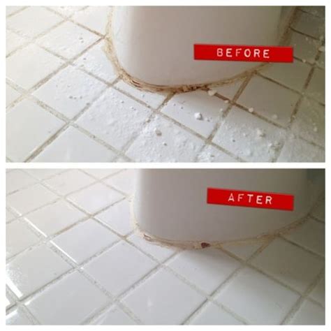 For a potent homemade grout and tile cleaner, mix ½ cup of baking soda with ¼ cup of hydrogen peroxide in a sealable container. grout cleaner recipe « our wee home | Grout cleaner, Diy ...