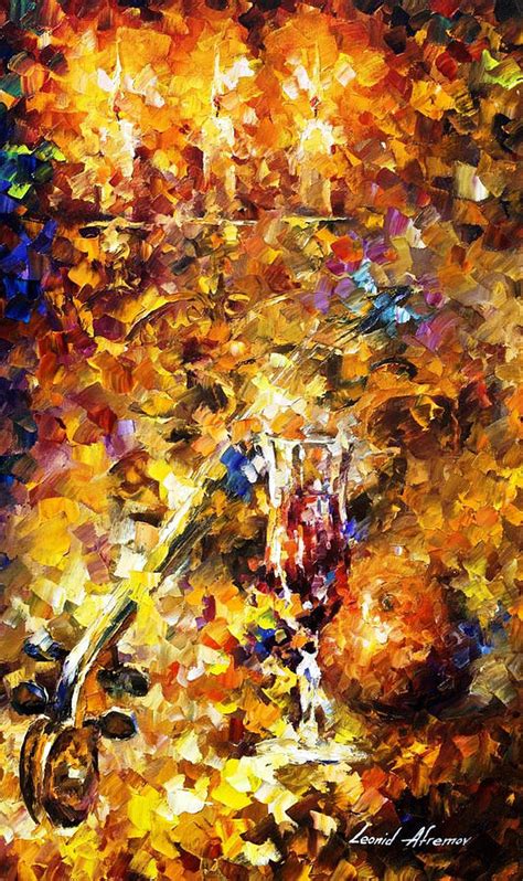 Music Of The Past Palette Knife Oil Painting On Canvas By Leonid