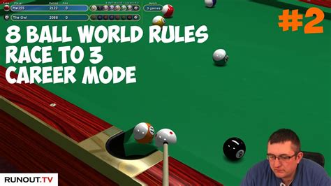 In the game you have 15 numbered balls from 1 to 15, plus a cue white ball. Virtual Pool 4 | 8 Ball World Rules with Mal255 #2 Two ...