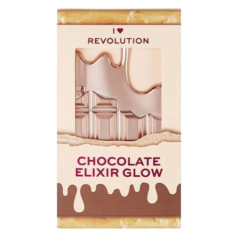 makeup revolution chocolate elixir glow paleta rozświetlaczy cena opinie drogeria